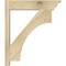 Ekena Millwork Westlake Rough Sawn Traditional Outlooker, Douglas Fir, 6"W x 24"D x 28"H OUT06X24X28WTL01RDF - alternate 2